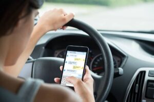 Evidence that May Show a Driver Was Distracted